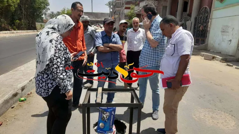 حدث فى الحوامدية .. هبوط ارضى بطريق 11 عقب رصفه .. رئيس المدينة يتواجد ميدانياً للوقوف على الاسباب