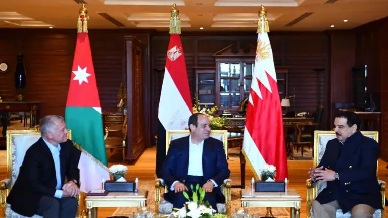 من أجل هذا .. اجتمع الرئيس السيسى بملكى "البحرين والاردن" فى شرم الشيخ
