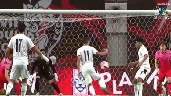 هزيمة منتخب مصر لكرة القدم برباعية امام كوريا الجنوبية