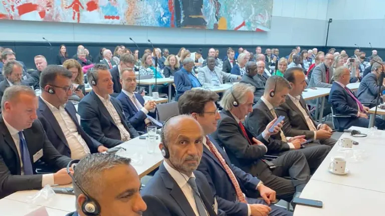 رئيسة جمهورية المجر تلتقي الجروان في برلين