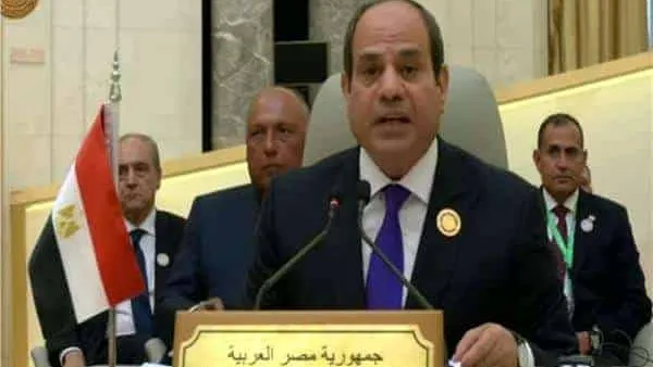 الرئيس السيسى فى قمة جدة يشدد على هذا الامر .. سنحمى مصالحنا وحقوقنا دون تهاون .. الأمن العربي كل لا يتجزأ
