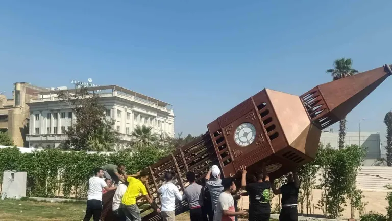 الجيزة: إزالة أكبر قاعة أفراح وفوتو سيشن بهذا الحى