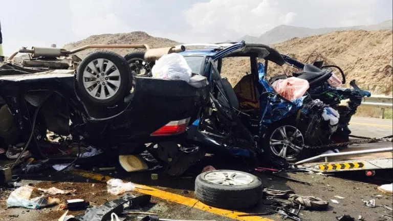 بالاسماء .. الدماء المصرية تسيل على الاراضى السعودية: مصرع وإصابة 7 عمال في حادث مروري بالرياض
