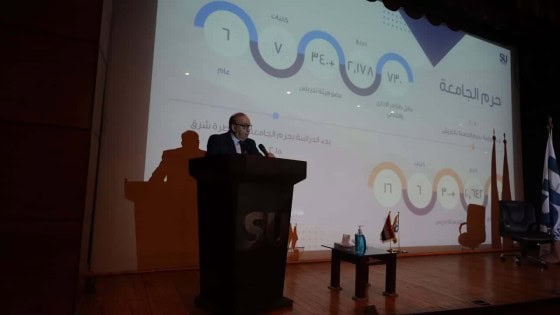 الدكتور حاتم البلك رئيس جامعة سيناء 