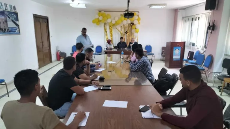 القوي العاملة: تدريب طلبة جامعة فاروس بالإسكندرية .. علي تطبيقات قانون العمل والقوانين ذات الصلة