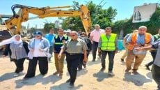 رئيس مياه الإسكندرية يتفقد مشروعات قطاع جنوب الإسكندرية