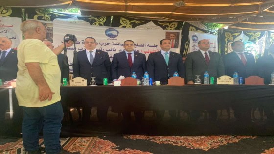 الحزن يتحول الى فرح .. إنهاء خصومة ثأرية بين عائلتى حرب و كاسب بالعياط |صور