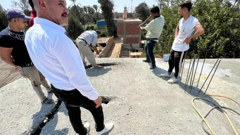 ازالة تعديات على أراضى املاك دولة وزراعية ومخالفات بناء بهذه المراكز منهم البدرشين
