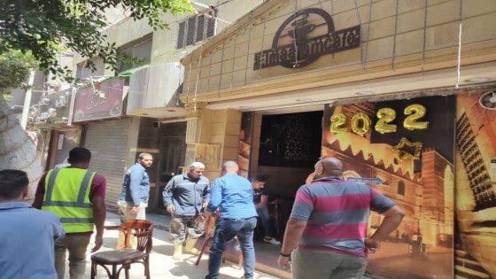 محافظة الجيزة: غلق وتشميع ١٠ كافيهات شهيرة ومقاهي بالعجوزة