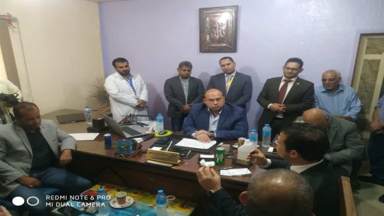 الشهابى وعشماوى وعويان يفتتحون سكن الاطباء بمستشفى البدرشين