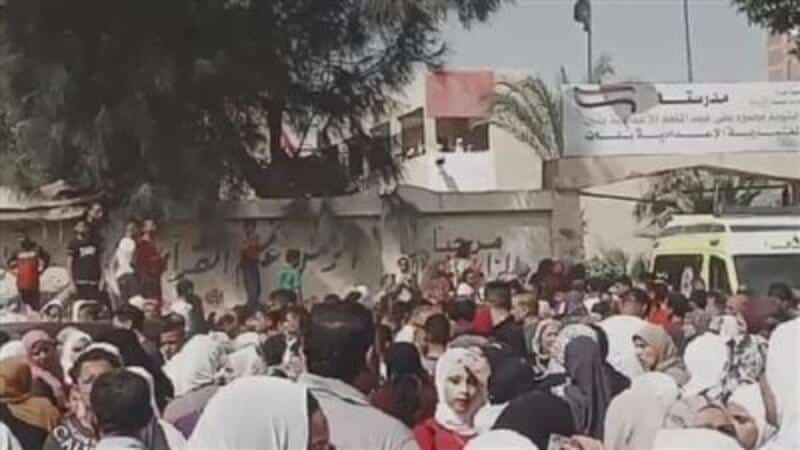 محافظ الجيزة ينعى وفاة الطالبة ” ملك محمد محمد “سقوط درابزين سلم مدرسة المعتمدية الاعدادية