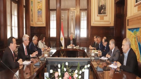 وزير الزراعة يبحث مع وفد الفاو سبل تعزيز التعاون والمشروعات المشتركة بين الوزارة والمنظمة