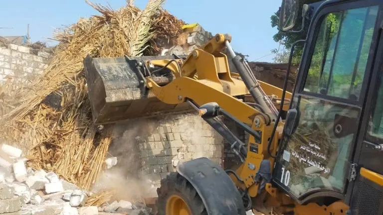 محافظة الجيزة : استرداد أراضي أملاك دولة متعدي عليها بمنشاة القناطر وأطفيح