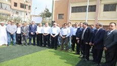 وزير الرياضة ومحافظ الجيزة يفتتحان عددًا من ملاعب كرة القدم الخماسية بمراكز شباب بشتيل وأم خنان والشيخ عثمان والحوامدية