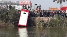 مصرع 20 شخص غرقاً بترعة أجا بالمنصورة .. تحقيقات النيابة تكشف كارثة