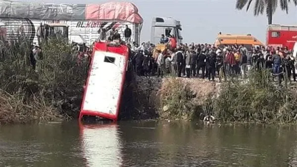 مصرع 20 شخص غرقاً بترعة أجا بالمنصورة .. تحقيقات النيابة تكشف كارثة