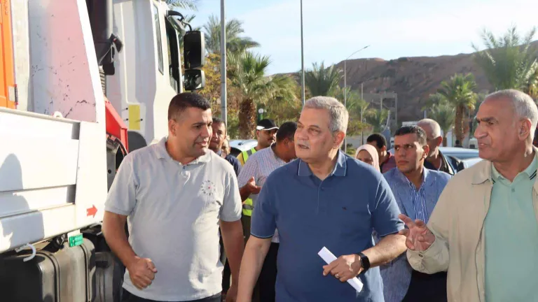 رئيس القابضة للمياه يتابع الاستعدادات النهائية لتأمين خدمات مياه الشرب والصرف الصحى بسيناء خلال مؤتمر COP27