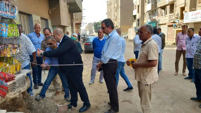 جولة ميداينة لنائب محافظ الجيزة بمدينة الحوامدية .. يوجه خلالها بهذه الامور