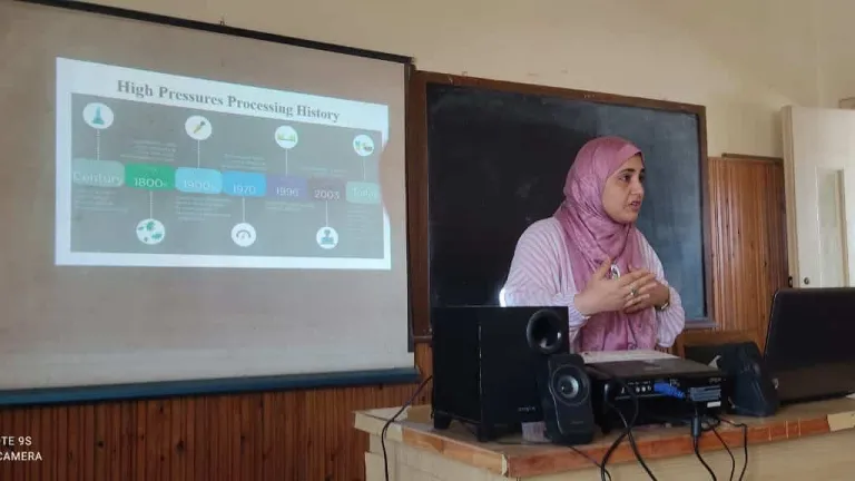 تكنولوجيا الاغذية ينظم برنامج تدريبى بعنوان " التحديات الحديثة فى حفظ وتصنيع الحاصلات البستانية "