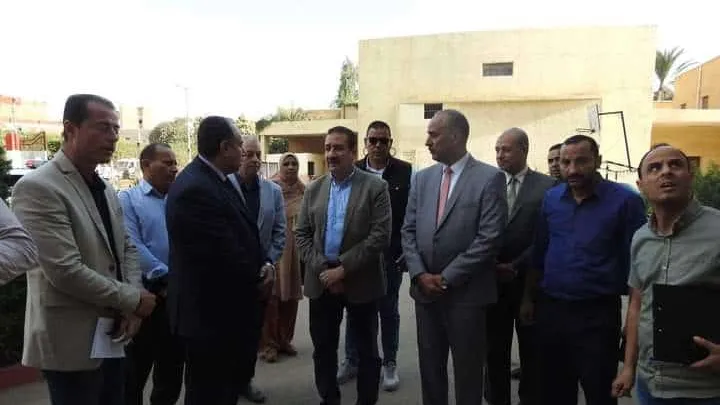 ابو ليمون والفولى يتفقدان مدرسة المتفوقين للعلوم والتكنولوجيا بسرس الليان ( STEM ) بالمنوفية