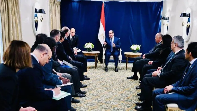 لهذه الاسباب .. الرئيس السيسى يستقل رئيس البنك الدولى بواشنطن