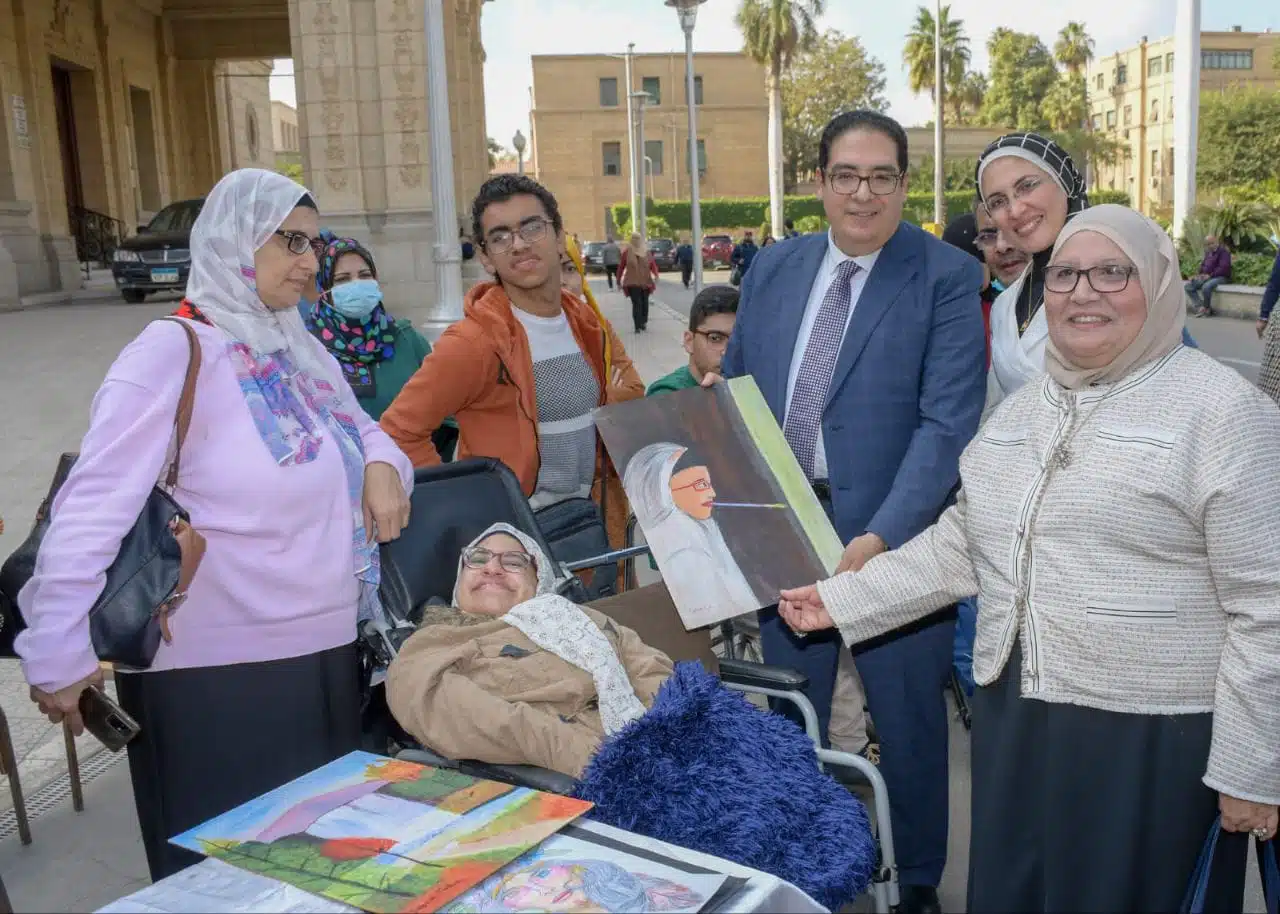 جامعة القاهرة تنظم احتفالية بمناسبة اليوم العالمى لذوى الإعاقة