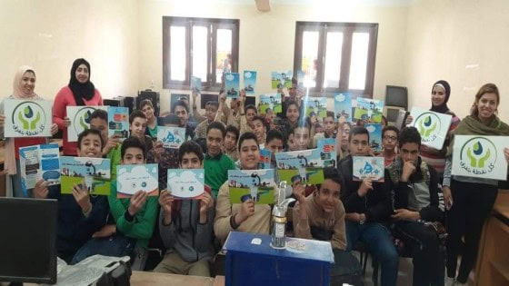 مياه الشرب بالجيزة .. ندوات توعية مائية بالمعاهد الأزهرية .. وزيارة طلبة معهد الحصري الأزهري لمحطة مياه إمبابة