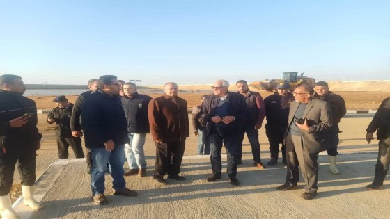 محافظ الجيزة يتفقد جهود شفط مياه السيول والامطار