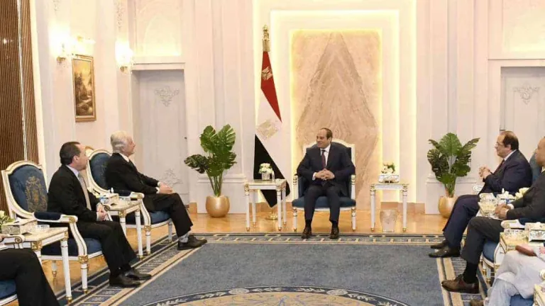 الرئيس السيسى يستقبل مدير وكالة الاستخبارات المركزية الأمريكية