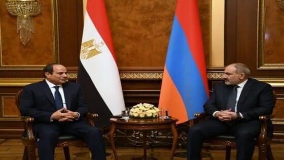 هذا ما اتفق عليه الرئيس السيسى ورئيس الوزراء الأرمينى خلال اجتماعهما