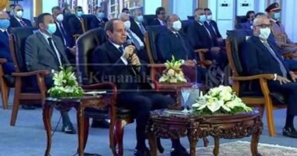 الرئيس السيسي يزف بشرى سارة