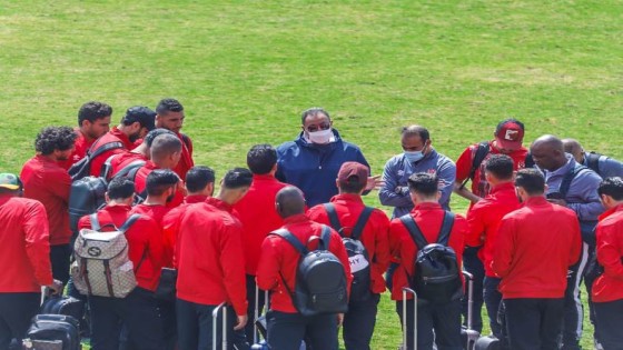 عقب الفوز على أوكلاند سيتي .. الخطيب يجتمع بلاعبى الأهلي .. يطلب هذا الامر من الجهاز الفنى