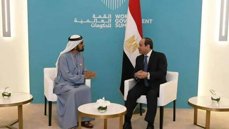 لهذة الاسباب .. الرئيس السيسى يلتقى نائب رئيس دولة الإمارات العربية المتحدة