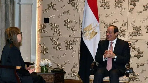 الرئيس السيسى يلتقى برئيسة وزراء تونس .. يشدد على هذا الامر