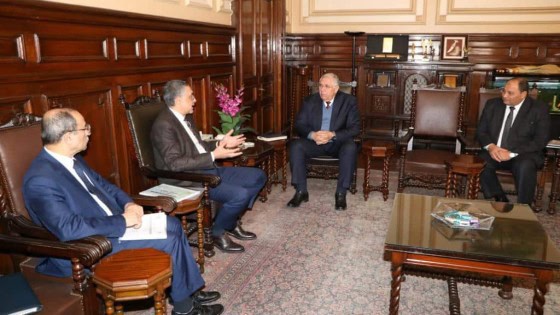 وزير الزراعة يبحث مع رئيس هيئة الاستثمار هذه الامور