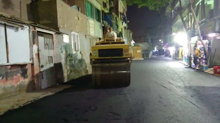 محافظ الجيزة: تطوير ورصف ورفع كفاءة ٥٤ شارع حيوي ومتفرعات وجانبي بحي الوراق