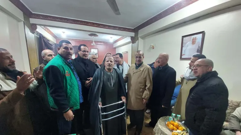 برعاية آل إدريس .. إصلاح ذات البين بين عائلتى "ابو الغيط والجمل" فى الحوامدية