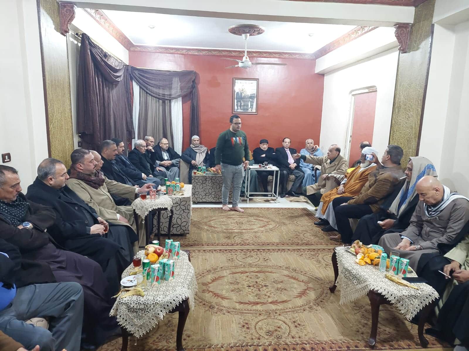 برعاية آل إدريس .. إصلاح ذات البين بين عائلتى "ابو الغيط والجمل" فى الحوامدية