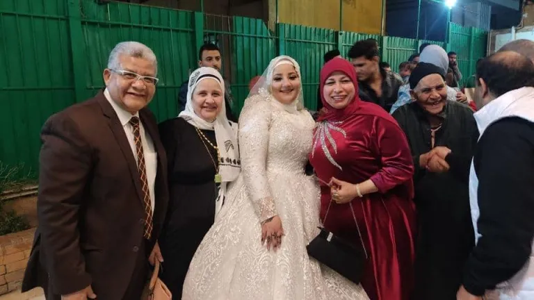 ألف مبروك الزفاف السعيد .. محمد عطا وشروق زين