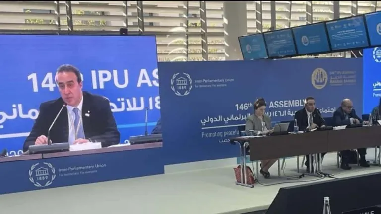 الأمين العام لمجلس النواب يشارك في اجتماع جمعية الأمناء العامين للبرلمانات الوطنية .. ننشر نص كلمته