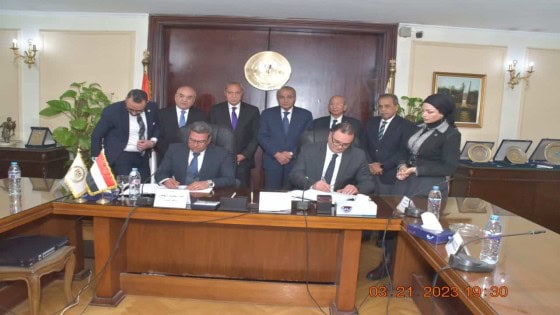 بروتوكول تعاون بين وزارة التموين محافظة القليوبية فى هذا الشأن