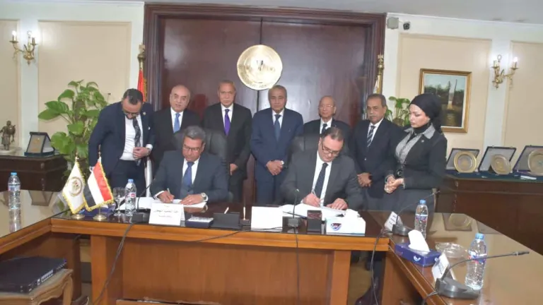 بروتوكول تعاون بين وزارة التموين محافظة القليوبية فى هذا الشأن