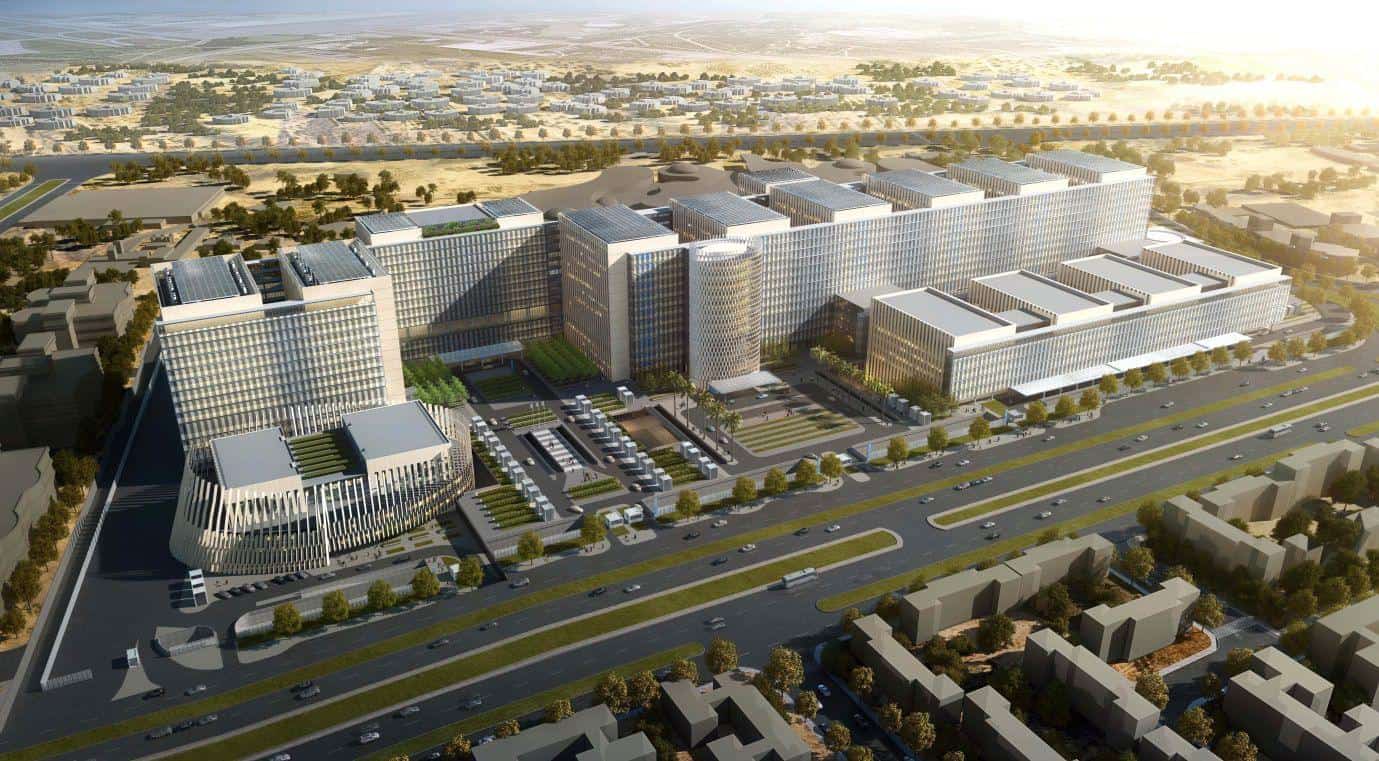 اعتماد مستشفى المعهد القومى للأورام الجديد 500 500 كمستشفى خضراء بتقييم من المستوى الذهبي