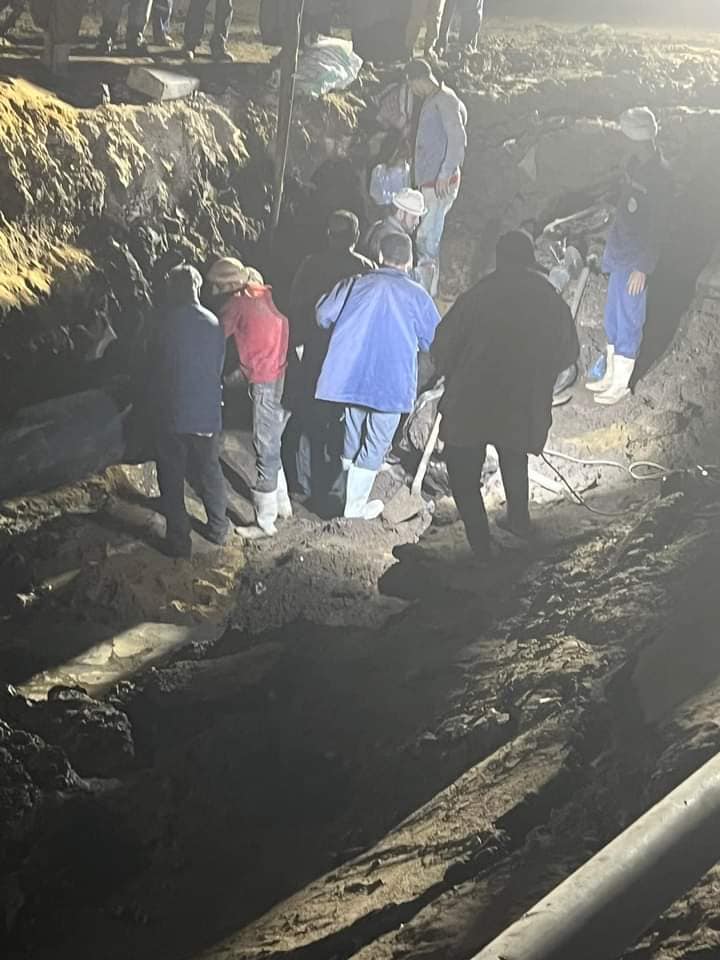 عودة المياه .. المحافظ يتابع الموقف لحظة بلحظة .. الشهابى يتواجد ميدانياً حتى الساعات الاولى من صباح اليوم لإصلاح كسر ماسورة مياه فى الحوامدية