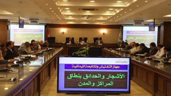 تنفيذاً لمبادرة 100 مليون شجرة .. محافظ الجيزة يتابع نسب زراعة ٣١٥ ألف شجرة بنطاق الأحياء والمراكز والمدن