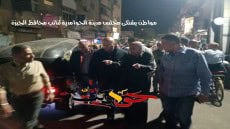 مواطن يستوقف نائب محافظ الجيزة شاكياً مجلس مدينة الحوامدية .. حوار ساخن بين المواطن والمسئول .. الشهابى يحسم الجدل