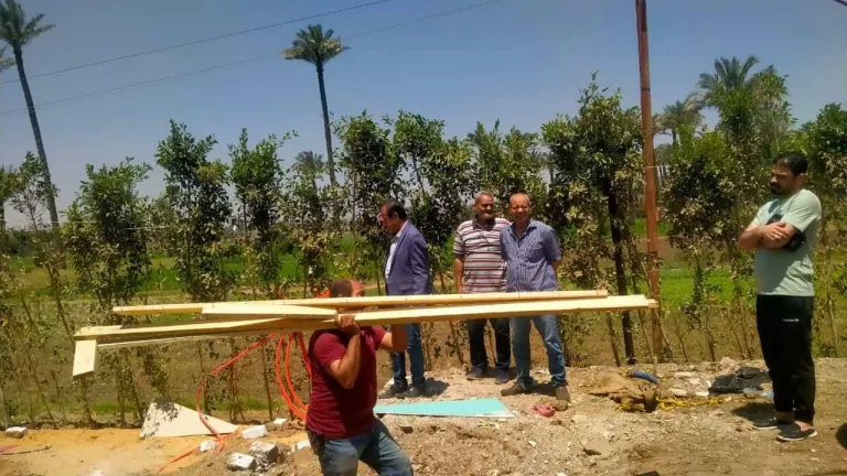 محافظة الجيزة: إزالة ١٢ حاله تعدي بالبناء المخالف علي الأراضي الزراعية بهذه المراكز منها البدرشين