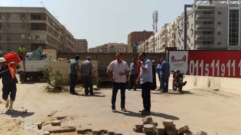 لاعادة فتحة مرة اخرى للمواطنين .. رئيس حى الهرم يتخذ هذه الاجراءات الخاصة بنفق الليبينى