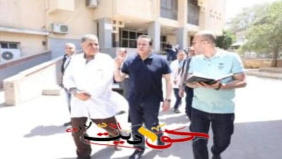 جولة مفاجئة لوزير الصحة بمستشفى الحوامدية العام .. يعطى توجيهات هامه منها رفع كفاءة المبنى القديم