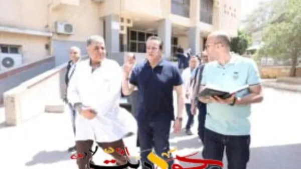 جولة مفاجئة لوزير الصحة بمستشفى الحوامدية العام .. يعطى توجيهات هامه منها رفع كفاءة المبنى القديم